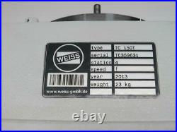 Weiss TC 150T Rotary Indexer Table 4 Station T166846