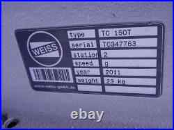 Weiss TC 150T Rotary Indexing Table 2 Positions Speed G