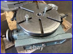 YUASA 14 Table Diameter Vertical Rotary Table #7899 #1 YUASA 14 Table Diameter Vertical Rotary Table #7899 #1