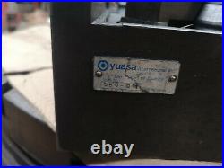 YUASA 550-011 12 Horizontal/Vertical PRECISION ROTARY TABLE smooth Rare 845