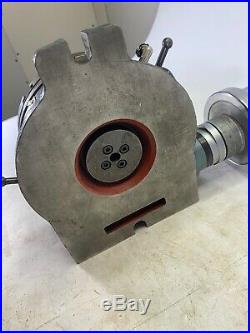 YUASA 550-046 6in Horizontal Vertical ROTARY TABLE GREAT WORKING CONDITION