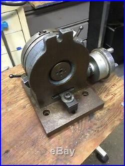 YUASA 550-046 6in Horizontal Vertical ROTARY TABLE GREAT WORKING CONDITION