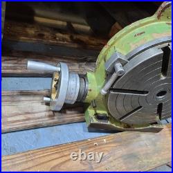 Yuasa 12 Horizontal-Vertical Precision Rotary Table For Milling-Drilling Oper