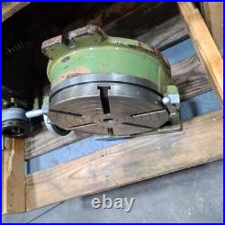 Yuasa 12 Horizontal-Vertical Precision Rotary Table For Milling-Drilling Oper