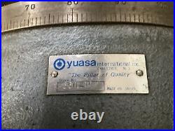 Yuasa 12 Horizontal Vertical Rotary Table 550-052 Fits Milling Machine