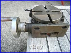 Yuasa 550-046 6 Milling Drill Press Vertical/horizontal Rotary Table